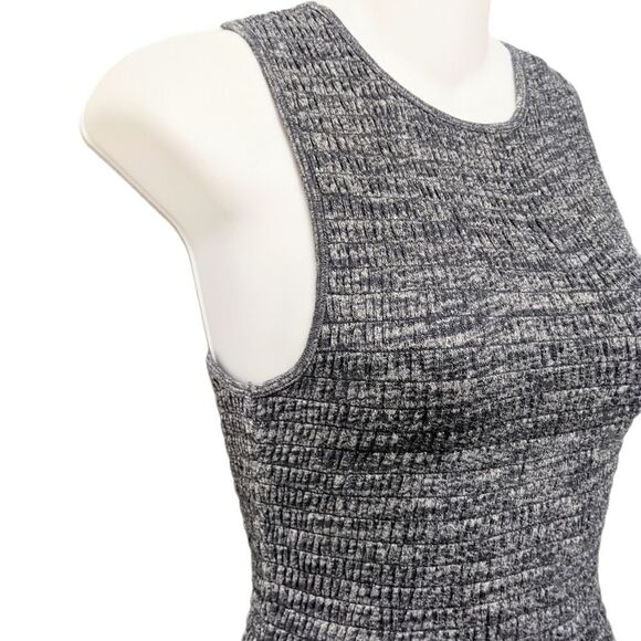 WILFRED FREE Gray Shayk Smocked Bodycon Dress XXS - Picture 3 of 10